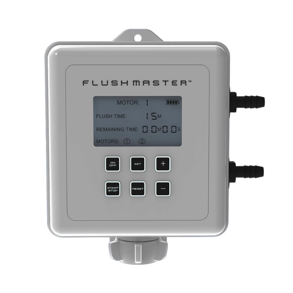 Flushmaster 2-Outlet Flushing System with Two 12' Hose Kits