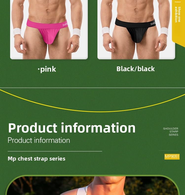 Bretelles réglables en nylon pour homme - Harnais de poitrine pour costume et style urbain (0,8 cm de largeur, noir/blanc/rose) - Taille unique pour 90-120 cm