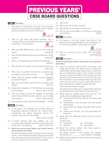 Image of MTG CBSE Class 12 PYQs Book | 10 Years (2026-2017) Chapterwise Topicwise Solved Papers Class 12 English Core - CBSE Champion For 2027 Exam | Free ... | CBSE Sample Papers (As Per Pattern)