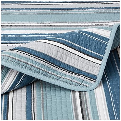 Stone Cottage Fresno Collection Quilt Set100 Cotton, Reversible