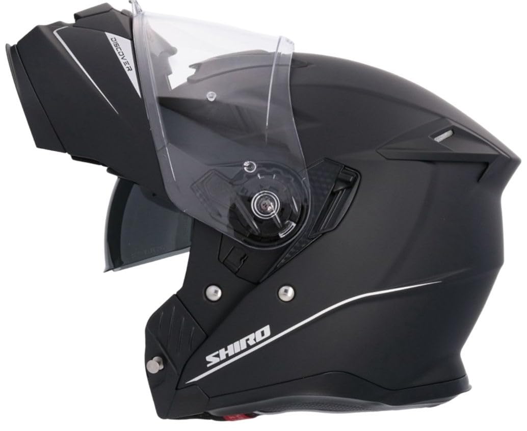 Shiro Helmet Casco Modular FF950 Discover Negro Mate (L 59/60)