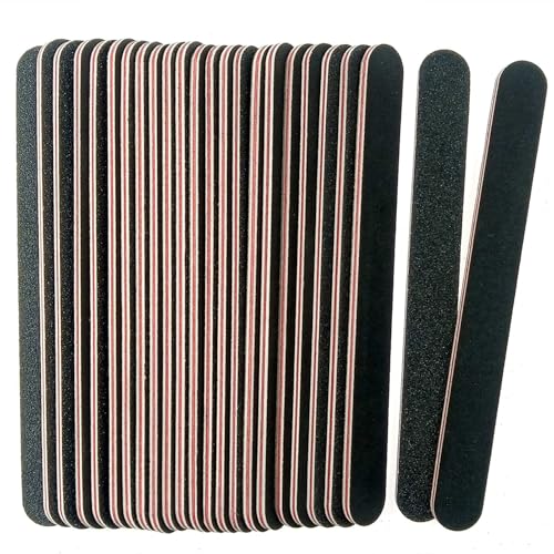 ZHIYE 24PCS Nail File Professional Double Sided Nail Files Emery Board Manicure Tool for Nail Grooming
