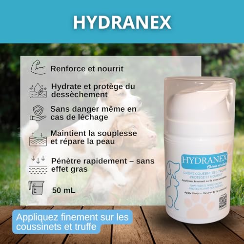 L.O. EQUILIBRIUM Hydranex Feuchtigkeitscreme für Pfoten und Trüffel auf Basis natürlicher Inhaltsstoffe, für Hunde und Katzen