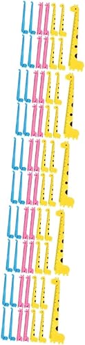 NUOBESTY 150 Pcs Giraffe Ruler Play School Stuff for Kids Giraffe Shape rulers Dyslexia Tools for Kids Bookmark rulers Secret Labs Sentence Strips