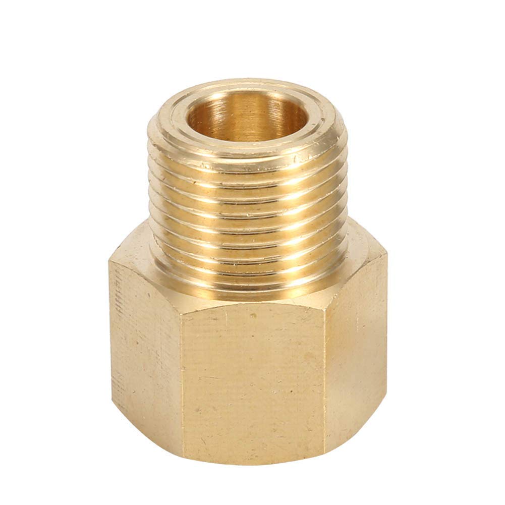 Adapter Butli CO2, Mosiężny Zbiornik Butli W21.8 CGA320 Adapter Adaptera Regulatora Złącze Adaptera Złącze Zbiornika Akcesoria Konwertera (Konwertuj W21.8 na CGA320)