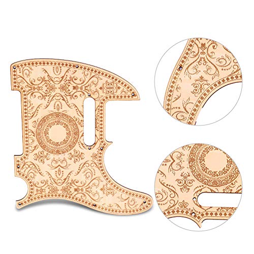 Pickguard de guitare, protection de pickguard de guitare en bois d’érable pour guitare électrique Tl - Les Beatles, Paul McCartney, John Lennon, RIngo Starr, George Harrison Pickguard de guitare, protection de pickguard de guitare en bois d'érable pour guitare électrique Tl – Image 6