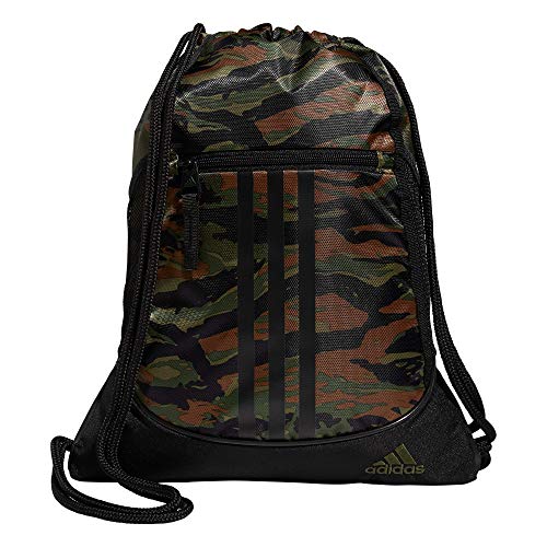 Image of adidas Alliance 2 Sackpack, Camo Clash /Black /White, One Size