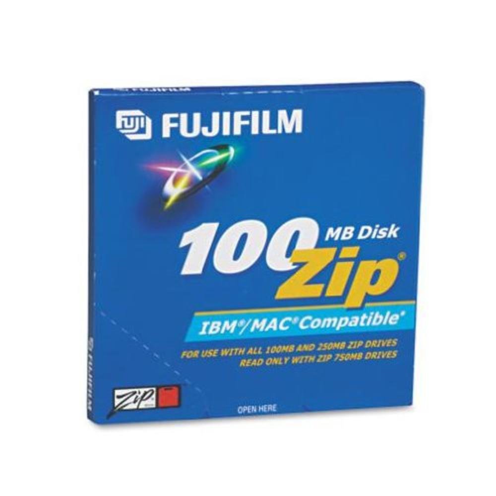 Fuji® IBM/Mac Compatible Zip Disk, 100MB