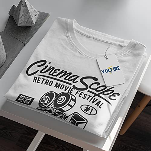 Maglietta Uomo Cinema Scope Retro Movie Festival