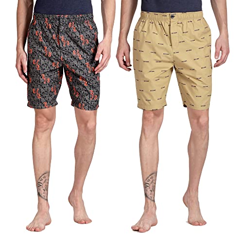 Image of Pepe Jeans Men's Cotton Relaxed Paisley Boxer Shorts