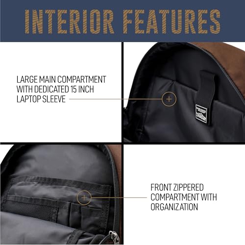Mochila para senderismo Bass Creek Outfitters Marrón miniatura 6
