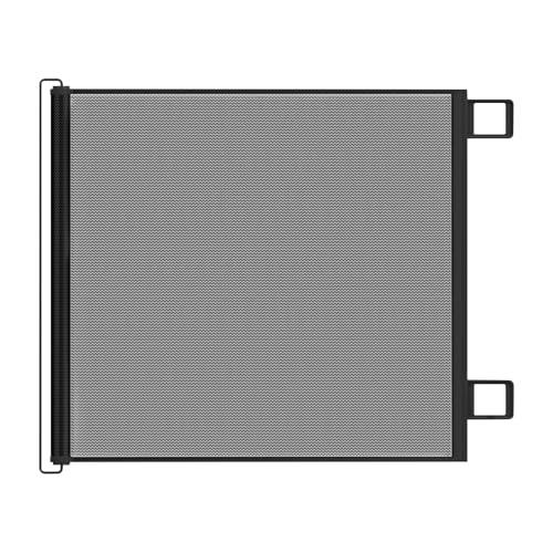 Cancelletto retrattile per bambini, barriera telescopica in rete, recinzione di sicurezza espandibile con sistema di bloccaggio, forte schermo di protezione per animali domestici, appartamento