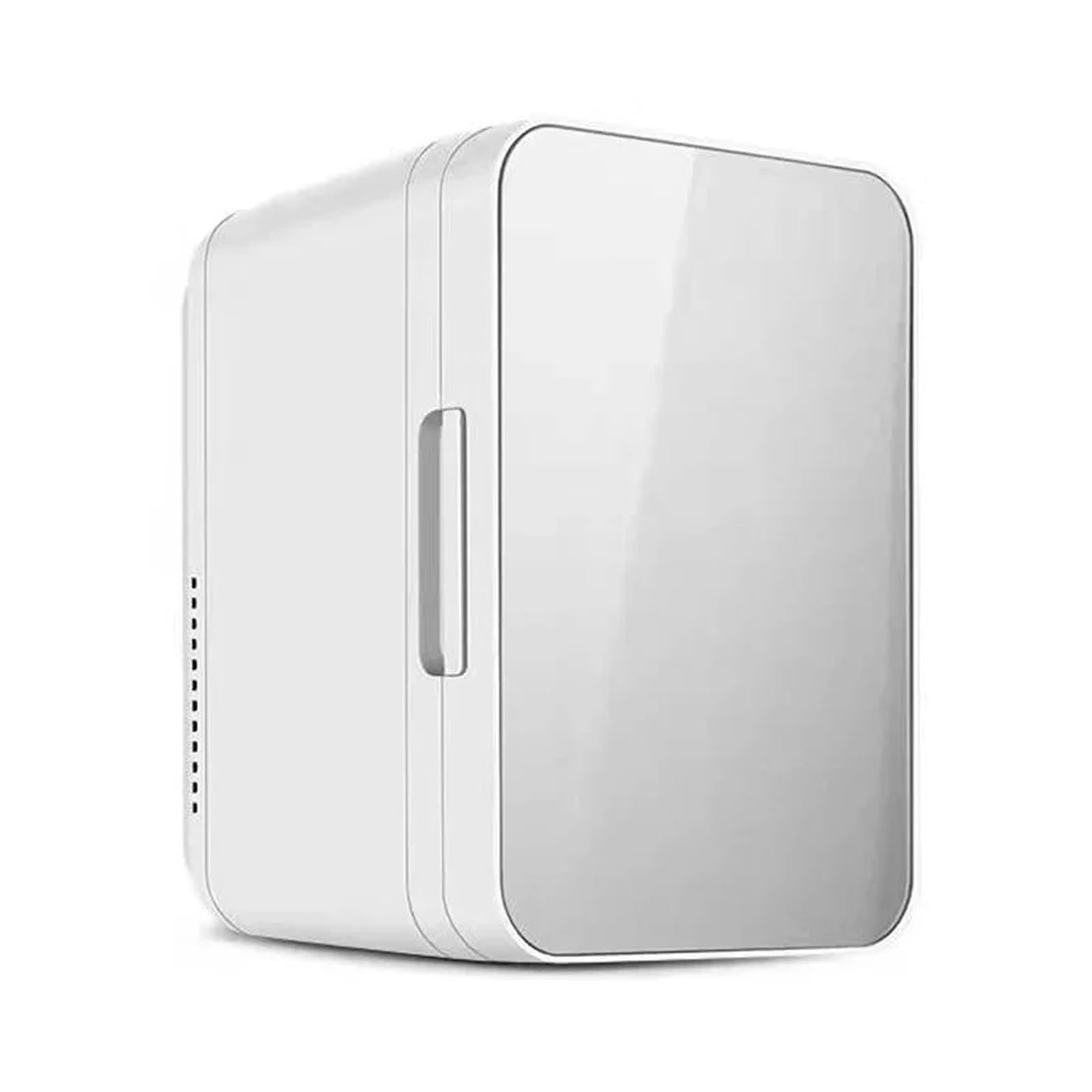 Refrigerador portátil for vehículo de 8 litros, Mini refrigerador for Coche y hogar, Doble Uso for refrigeración, calefacción, Dormitorio, hogar y Belleza.(Gold)