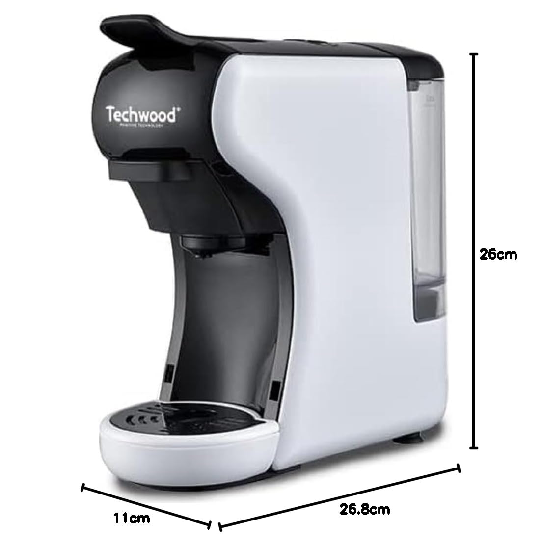 Techwood Cafetera espresso multicápsulas