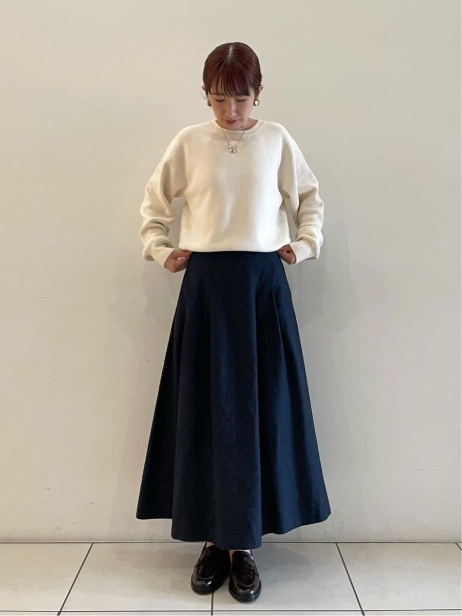 Amazon.co.jp: IENA ドットジャガードタックスカート イエナ 2023AW 