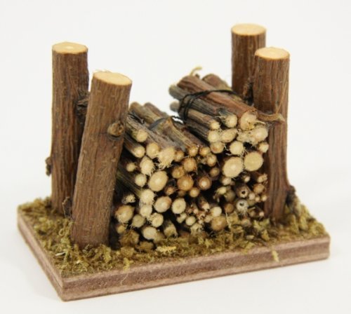 Preisvergleich Produktbild Krippenzubehör, Holzbündelstoß, Höhe 5cm