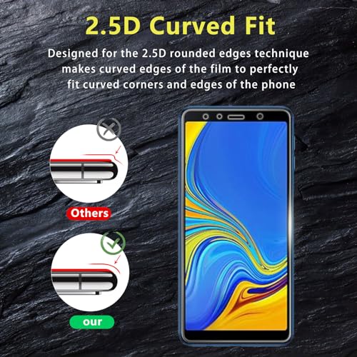 3 Pezzi Vetro Temperato Compatibile con Samsung