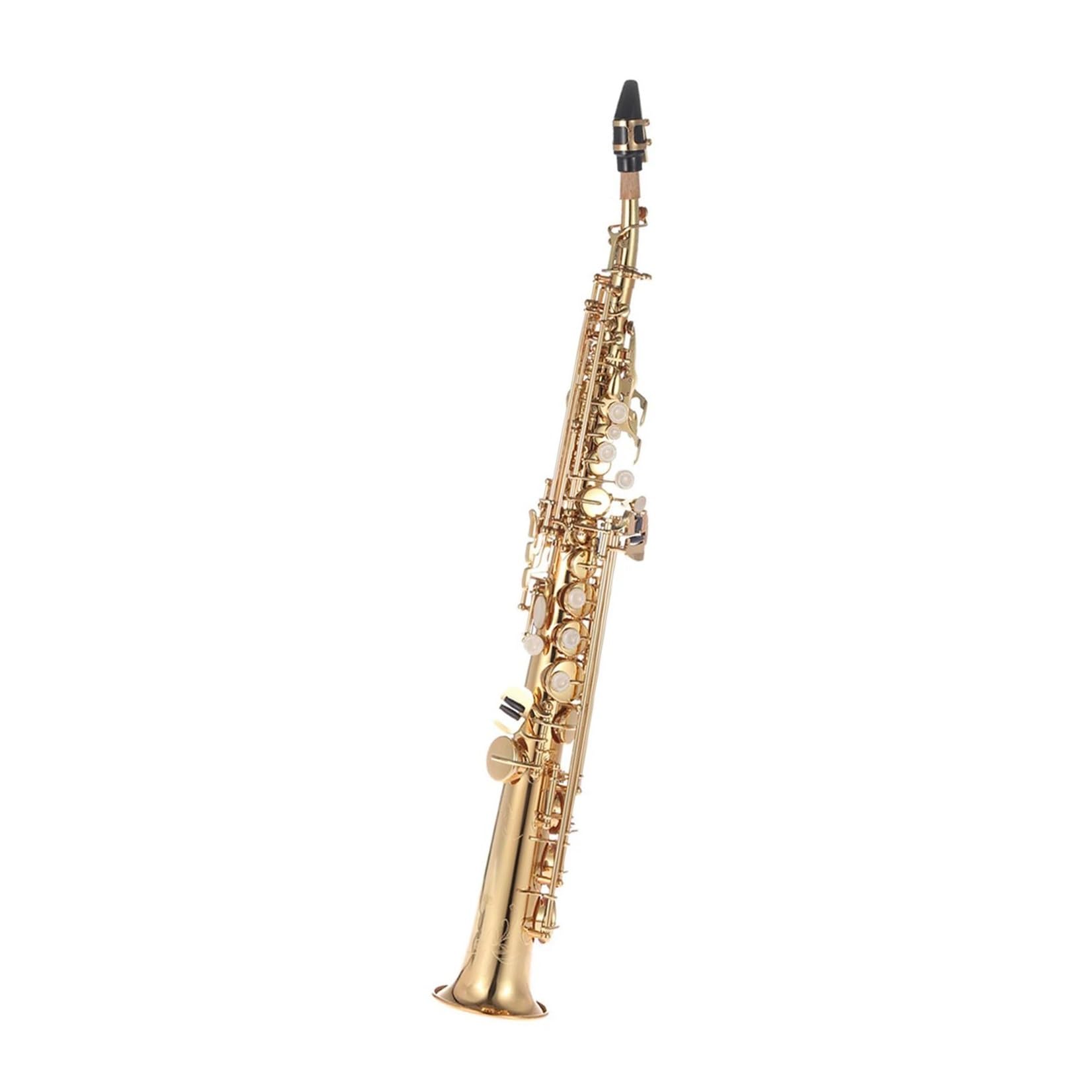 Sassofono Saxophone Dritto Professionale In Ottone Sib Si Strumento A Fiato Sassofono