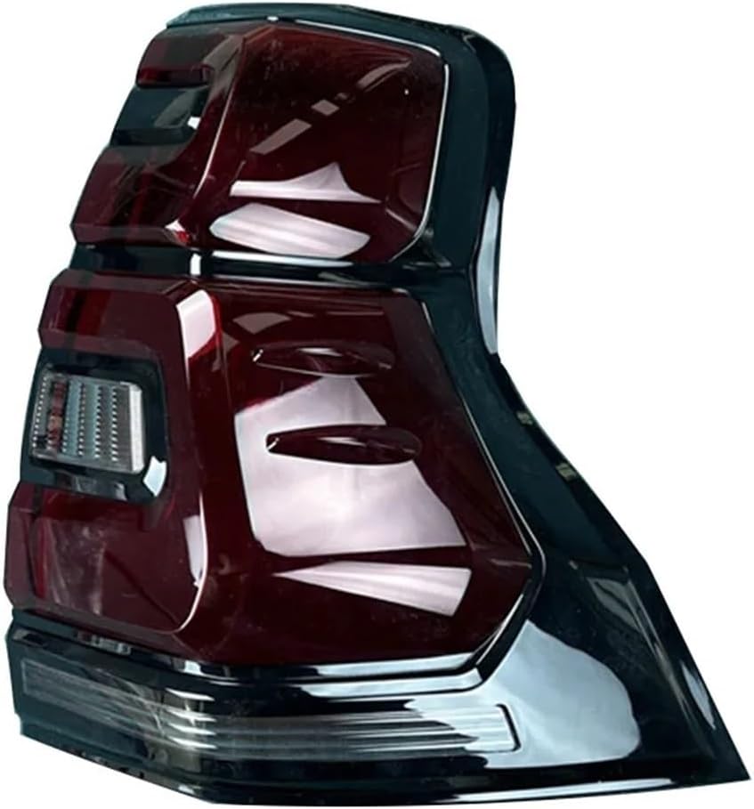 Compatible For Toyota Prado 2018 2019 Car Rear Taillight Shell Brake Lights Shell Replace Auto Rear Shell Cover Mask Lampshade(Left)