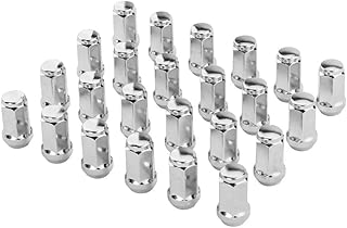 Partschoice 24PCS 14 x 2 Wheel Lug Nuts Chrome Lug Nuts-Cone Seat-19mm Hex Compatible for 04-13 Ford Expedition F-150 & Lincoln Navigator - coolthings.us