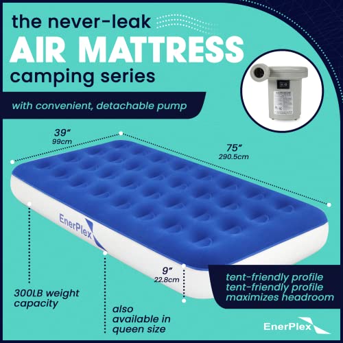 EnerPlex-Never-Leak-Camping-Series-TwinQueen-Camping-Airbed-with-High-Speed-Pump-Air-Mattress-Single-High-Inflatable-Blow-Up-Bed-for-Home-Camping-Travel