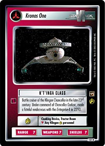 Decipher Star Trek CCG 1E TMP Motion Pictures Kronos ONE 121R+