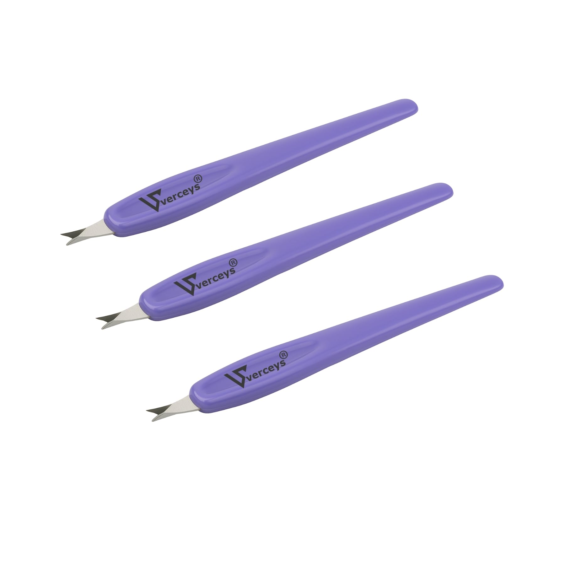 3 PC Professional Cuticle Trimmer Cuticle Pusher Cuticle Knife Remover Dead Skin Practical Nail Art Tools (Color May Vary)-image-34