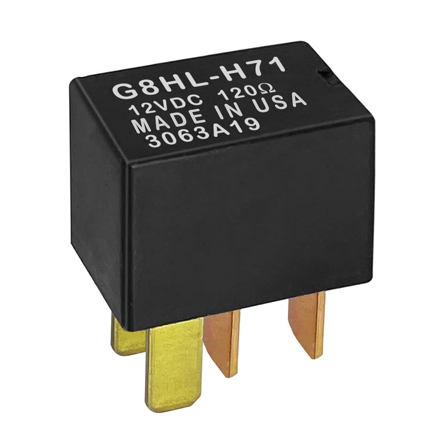 G8HL-H71 - Relé de 12 V CC (5 unidades) - Compatible con Honda Accord (2003-2014), Civic (2006-2014), CR-V (2007-2014), Acura MDX (2007-2014), etc. - Para clima, luz, claxon, ventilador
