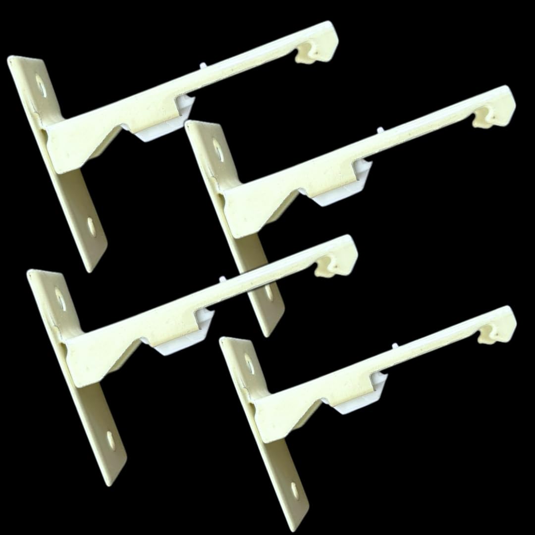 L Patti / Bracket for Holding Jambo Silent Track Curtain Channel 4 pcs-picture-46