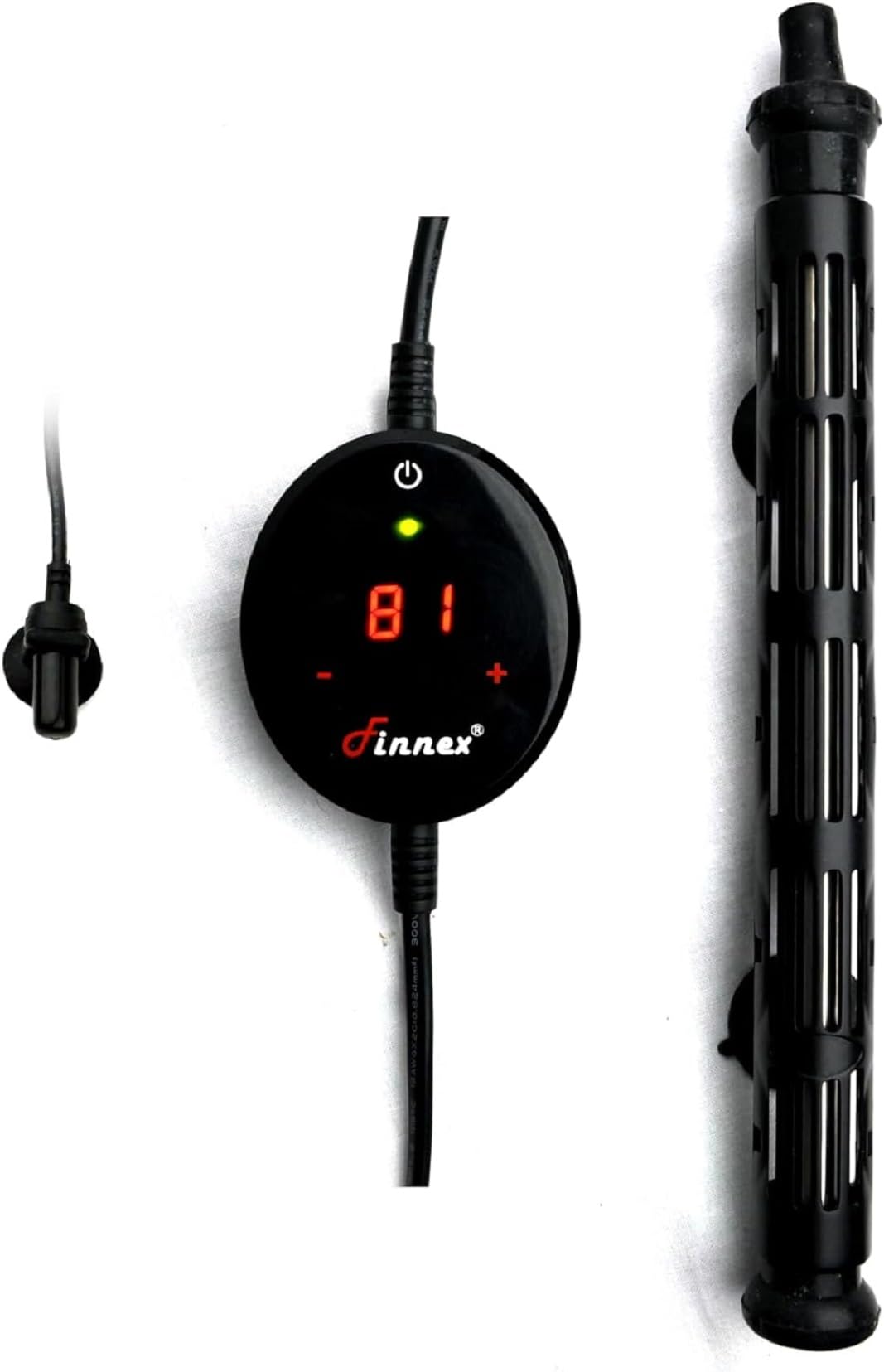 Finnex Titanium Aquarium Heater HMK Series, Remote Sensor, 100-120 Gallons, (500 Watts)