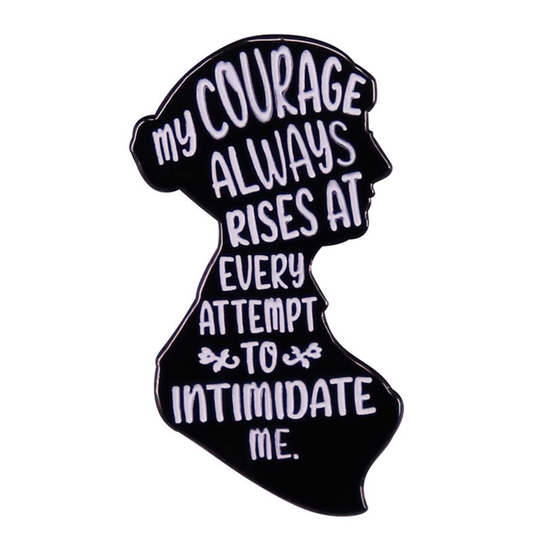 Feminist Enamel Brooch Pins Badge Lapel Pins Metal Fashion Letter Brooch Feminist Badge Pins Lapel Pin For Women Accessories Jewelry Gifts