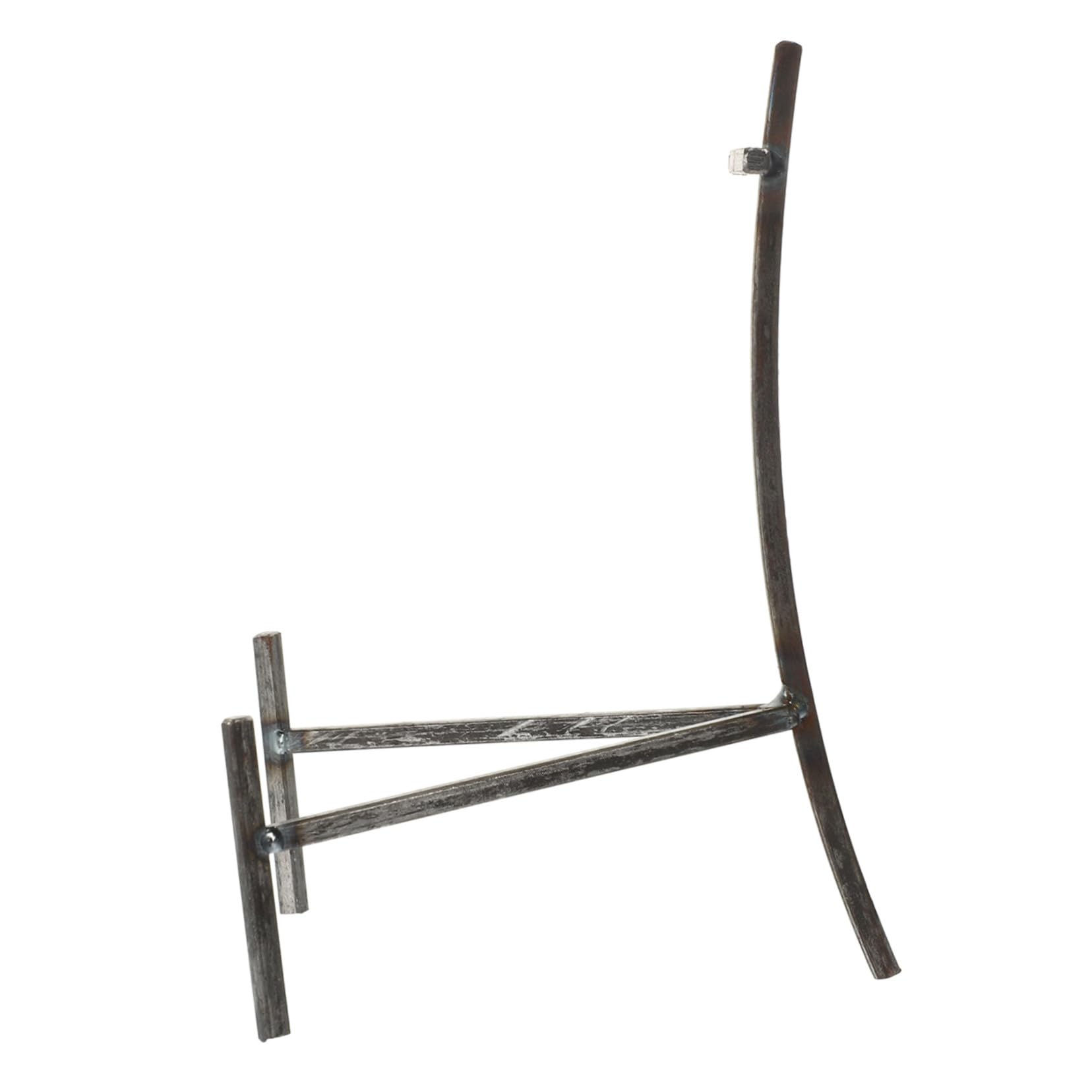 MAGICLULU Tabletop Iron Plate Display Stand Sturdy Dish Holder Support Minimalist Iron Art Rack for Plates Photos Decorative Items Space-saving Design for Home Office