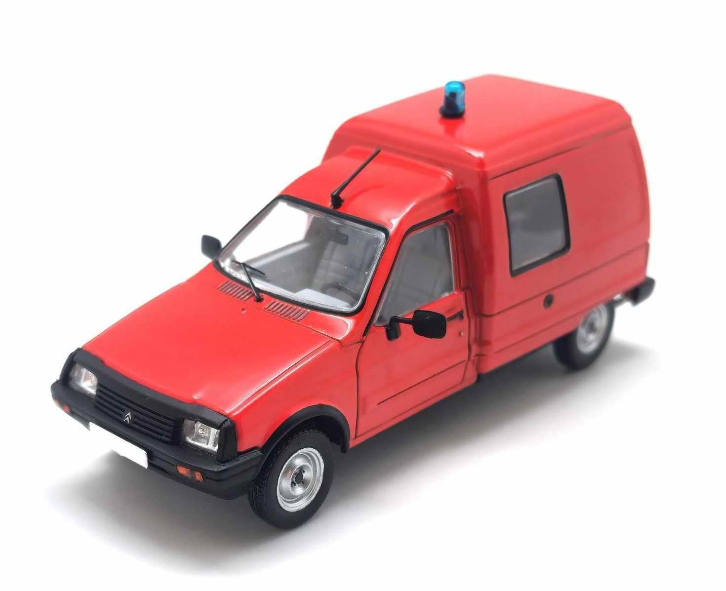 Odeon - Coche de colección Citroen C15 D bomberos de 1984 1/43 edición limitada 504 unids