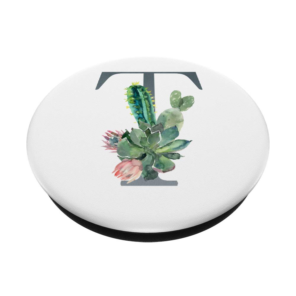 Amazon.com: Cactus Popsocket With Letter T - Monogram Cactus Pop Socket  PopSockets PopGrip: Swappable Grip for Phones & Tablets : Cell Phones &  Accessories
