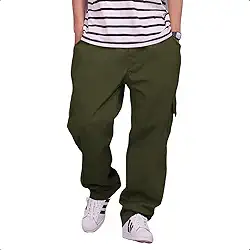 Calça Cargo Sarja, Unissex, Skate E Casual | 4 Bolsos Tatica