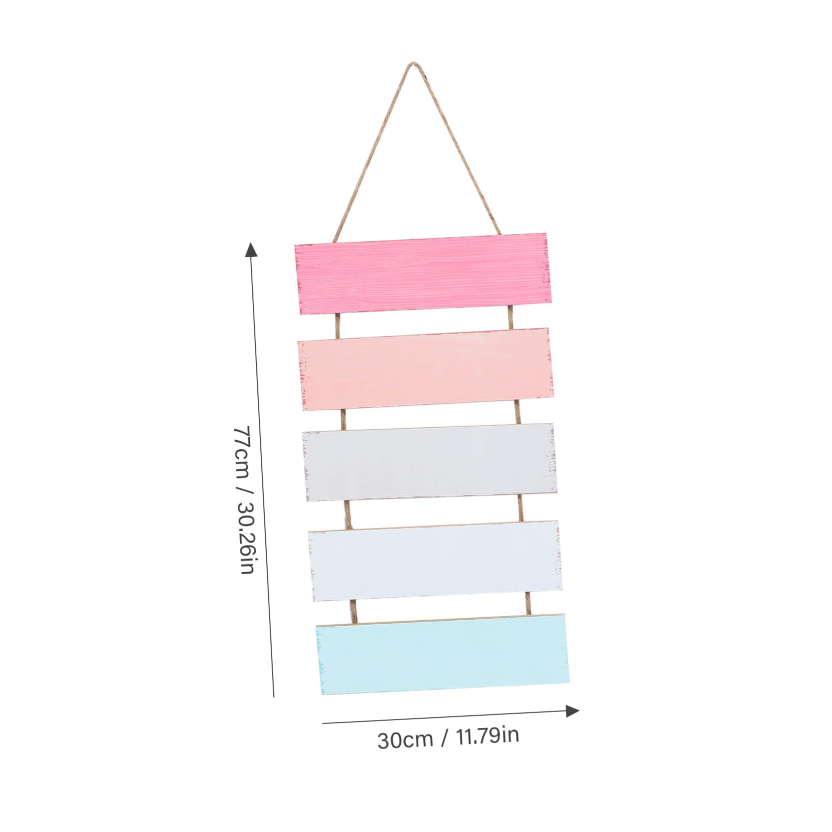 Angoily 5 Pack Creative Wall Hanging Chalkboard Double-Sided Erasable Message Board Decorative Memo Sign for Home Office Kitchen