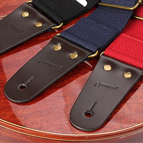 CuisinSmart Sangle de guitare réglable avec médiators boucle antidérapante simple pour guitare acoustique basse - Les Beatles, Paul McCartney, John Lennon, RIngo Starr, George Harrison CuisinSmart Sangle de guitare réglable avec médiators boucle antidérapante simple pour guitare acoustique basse – Image 3