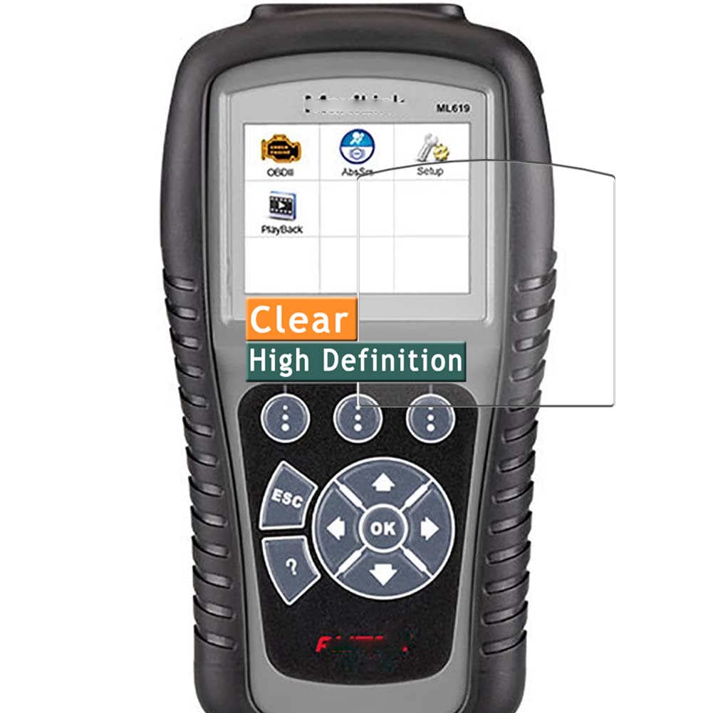 Vaxson 3-Pack Screen Protector, compatible with autel MaxiLink ML619 TPU Film Protectors Sticker [ Not Tempered Glass ]