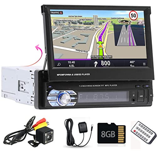 List of Top Ten Best Flip Screen Car Stereo With Gps 2023 Reviews
