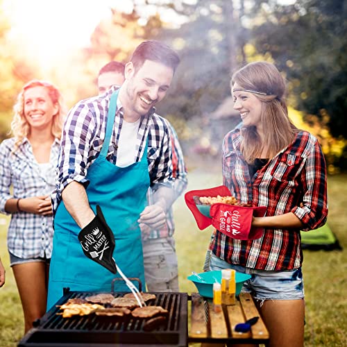 R Horse 6Pcs Bbq Funny Pot Holders Birthday Gifts For Dad Kitchen Pot Holder With Pocket Barbeque Oven Mitts With Sayings Housewarming Bakers Thank You Gifts For Dad Bbq Lovers #TOP4