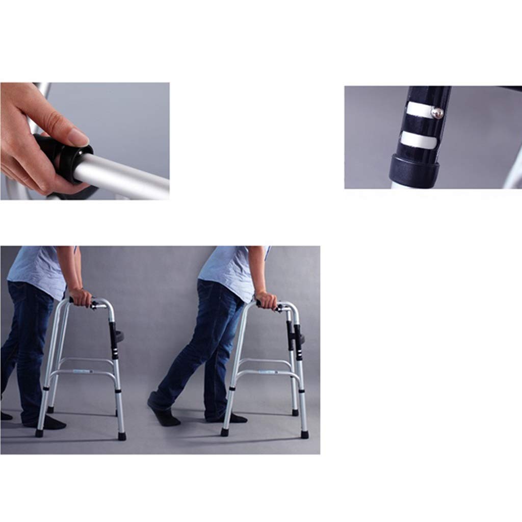 Cesta para Caminante para Personas Mayores, Cesta para Caminante para Personas Mayores, Cesta de aleación de Aluminio, Cesta Ligera para Caminante para Personas Mayores con Asiento