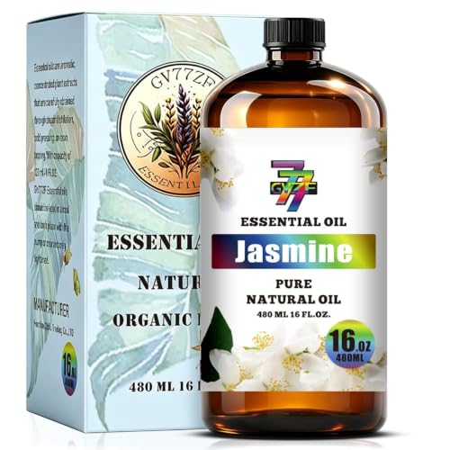 Image of Jasmine Essential Oil for Diffuser Massage Candles Jasmine Oil 16 oz