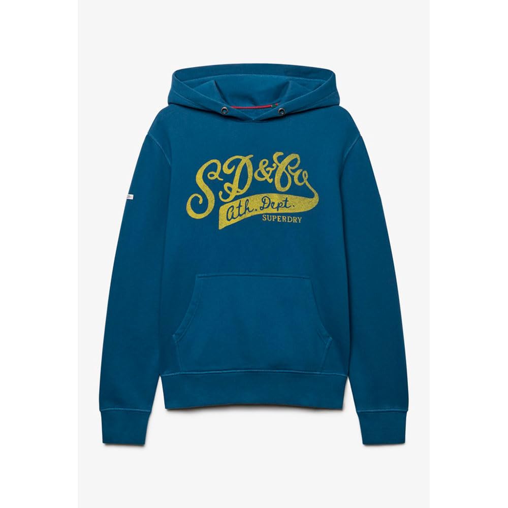 Superdry Sudadera con Capucha Vintage Script M