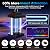 AVAXO Bug Zapper Outdoor, Dual Wavelength UV 50000H Lifespan & Dual LED Lamps, 1/2 Acre Coverage, 5 Zaps/Sec, 4200V Electric Mosquito Zapper, IPX4 Waterproof Fly Trap for Indoor Patio Backyard
