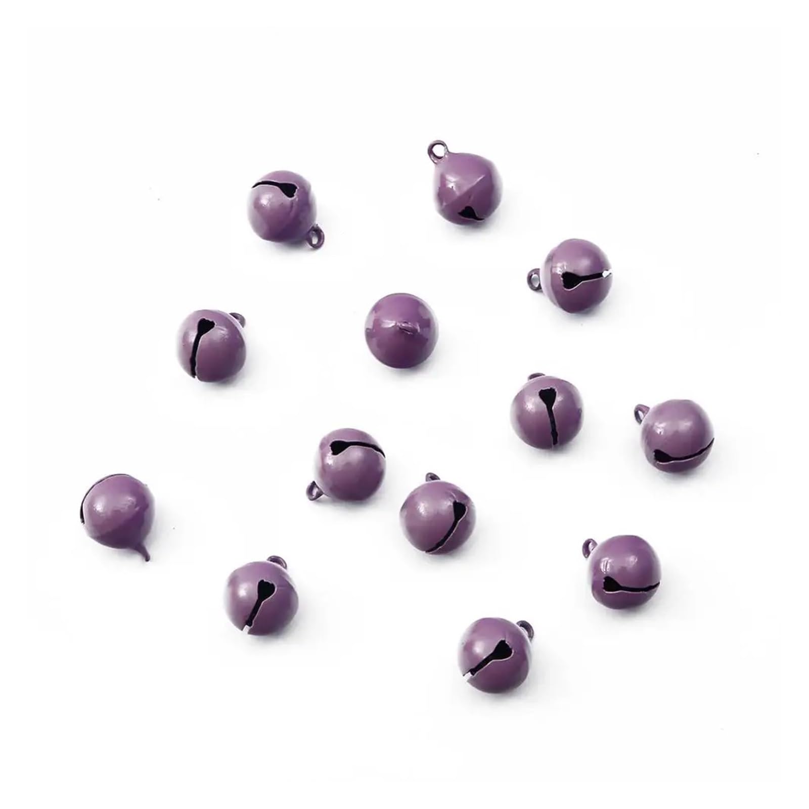 Christmas Bells 40pcs 14mm Iron Metal Beads Jingle Bells Christmas Decoration Pendants for Christmas Decor