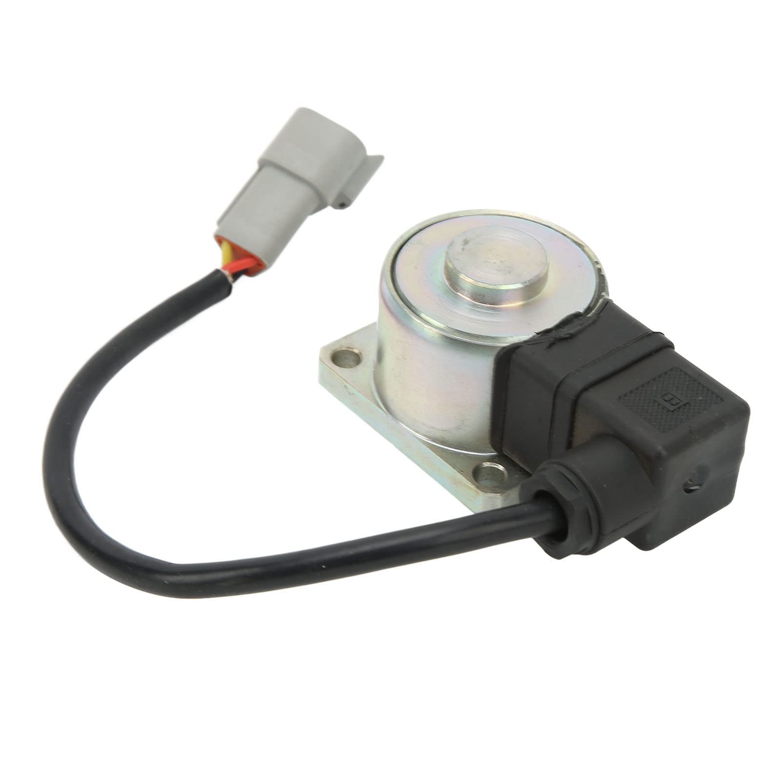 Válvula Solenoide Haofy Flameout, Válvula de Control de Apagado de Parada de 12V, Solenoide de Parada de Apagado de Combustible de Alto Rendimiento para Motor Diésel HATZ LM