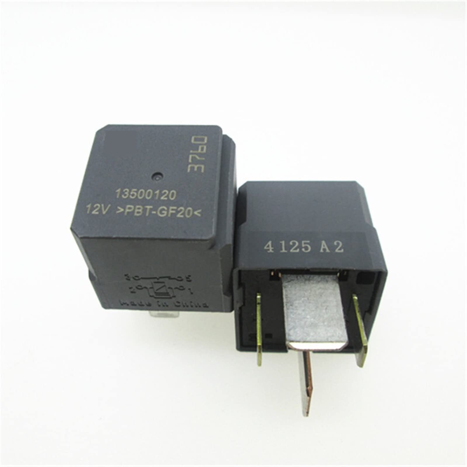 Ventilador de aire acondicionado Bomba de combustible Relé Auto CAR 12V Relé 3760 13500120 12V 12VDC DC12V 4PIN (Size : 5PCS)