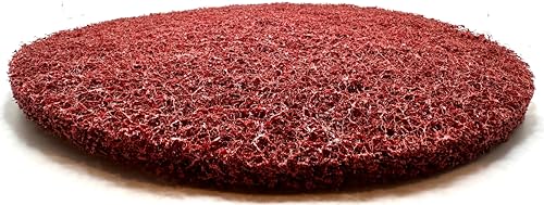 Image of 2 Pack 10 inch x 5 /8 inch Medium (AMED) High Strength Non-Woven Buffing, Blending, Cleaning, Light Deburring & Finishing Discs, 05317, Pack of 2