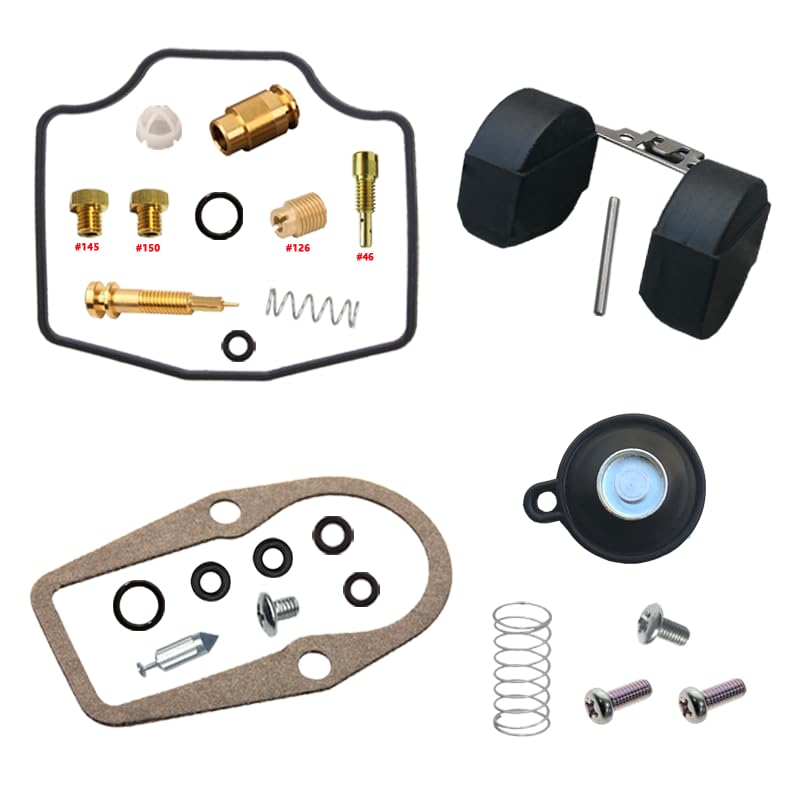 XT600Z XTZ600 1VJ 1VK kit di riparazione carburatore moto 1986 XTZ 600 XT 600Z kit di ricostruzione carburatore (kit di riparazione, galleggiante, aircut)