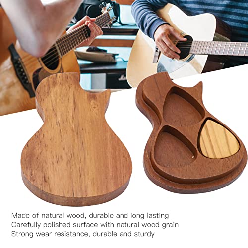 Weikeya Médiators de Guitare, Support de médiator de Guitare décoratif en Bois d’olivier Portable résistant à l’usure pour la Performance - Les Beatles, Paul McCartney, John Lennon, RIngo Starr, George Harrison Weikeya Médiators de Guitare, Support de médiator de Guitare décoratif en Bois d'olivier Portable résistant à l'usure pour la Performance – Image 4